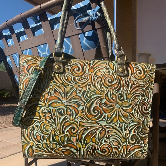 Patricia Nash Bags Patricia Nash Zancona Turquoise Hand Tote Bag